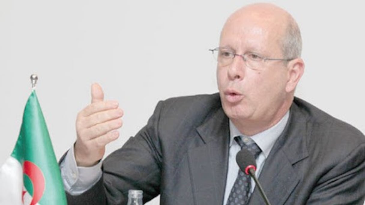 Abderrahmane Raouya, ministre algérien des Finances.
