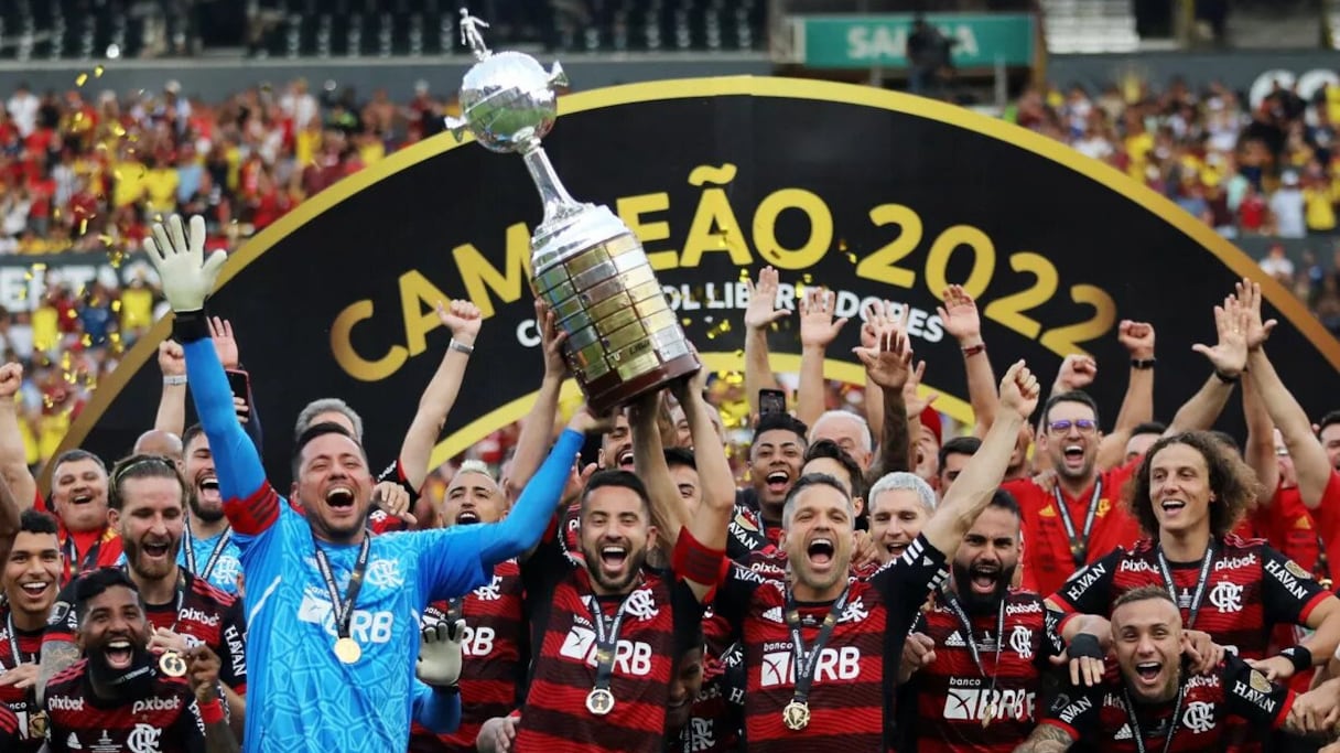 Flamengo, vainqueur de la Copa Libertadores 2022.
