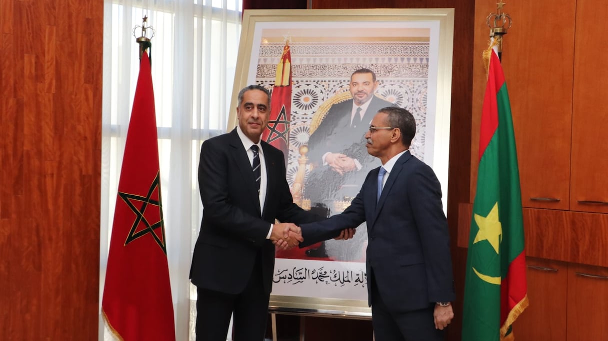 Abdellatif Hammouchi, directeur général de la Sûreté nationale et de la Surveillance du territoire, a reçu, mardi 27 septembre 2022 à Rabat, Mesgharou Ould Sidi Leghweizi, patron de la police mauritanienne.
