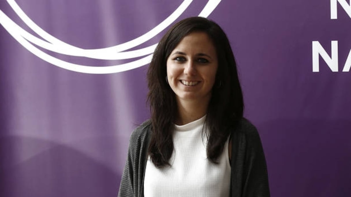 Ione Belarra, députée Podemos dans la région de Navarre.
