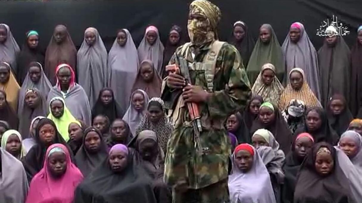 Capture réalisée le 14 août 2016 d'une vidéo diffusée sur Youtube et attribuée à Boko Haram.
