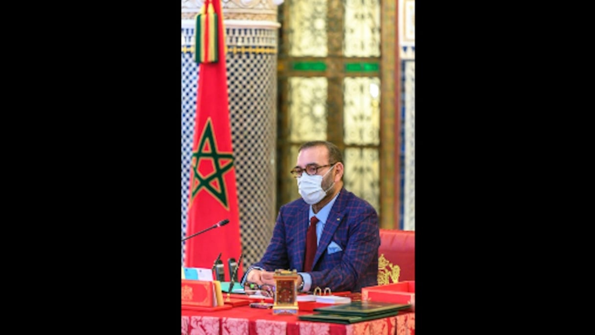 Le roi Mohammed VI.
