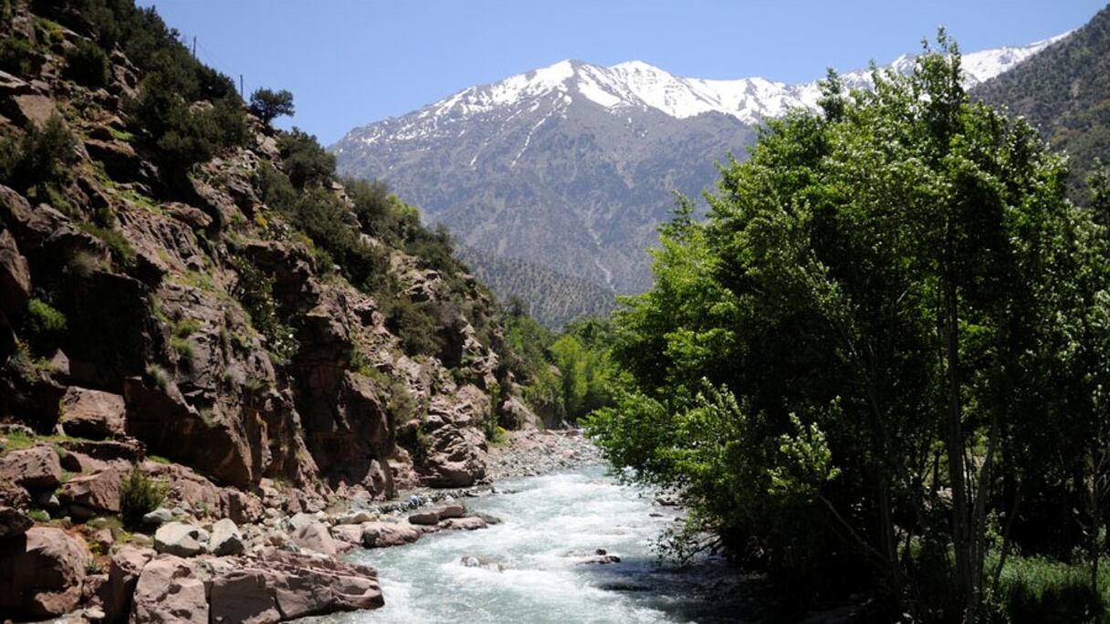 Vallée de l'Ourika, près de Marrakech.
