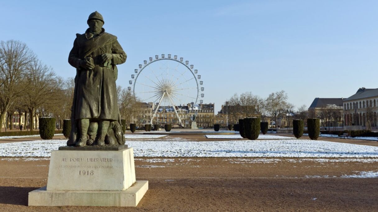 La Place de la République à Metz.
