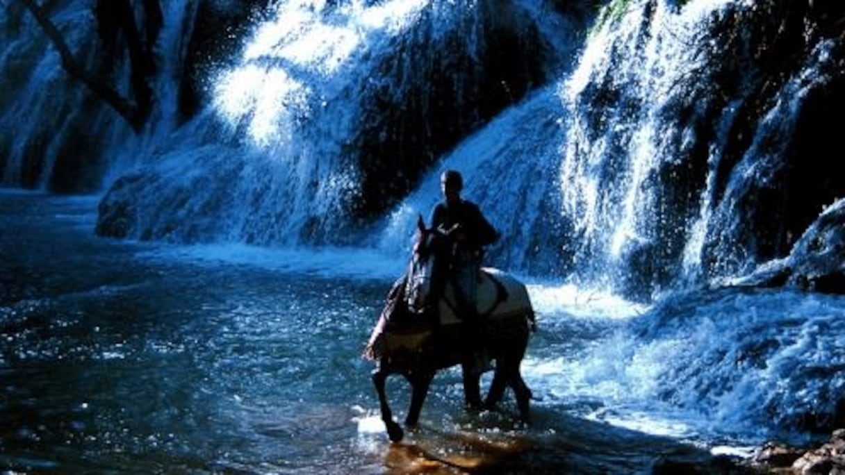 La source Vittel à Ifrane
