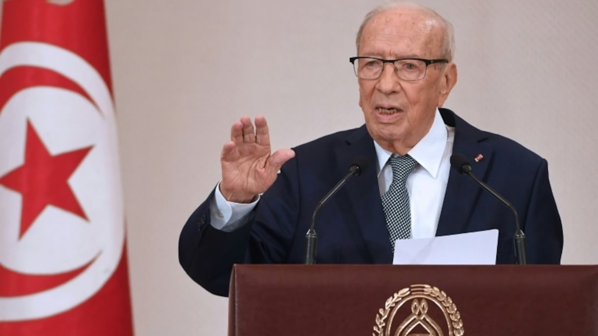 Le président tunisien Béji Caïd Essebsi.
