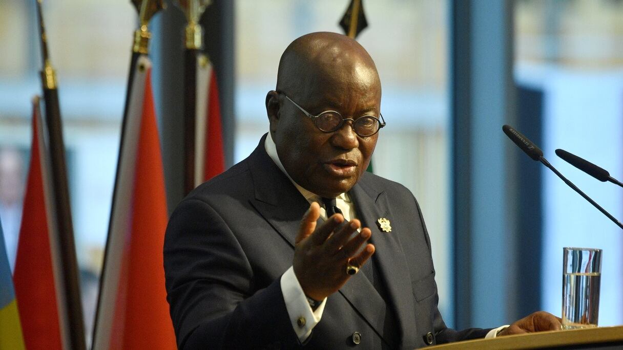 Nana Akufo-Addo, président du Ghana.
