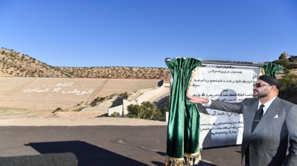 Le roi Mohammed VI, ce jeudi 16 janvier à la province d'Essaouira.
