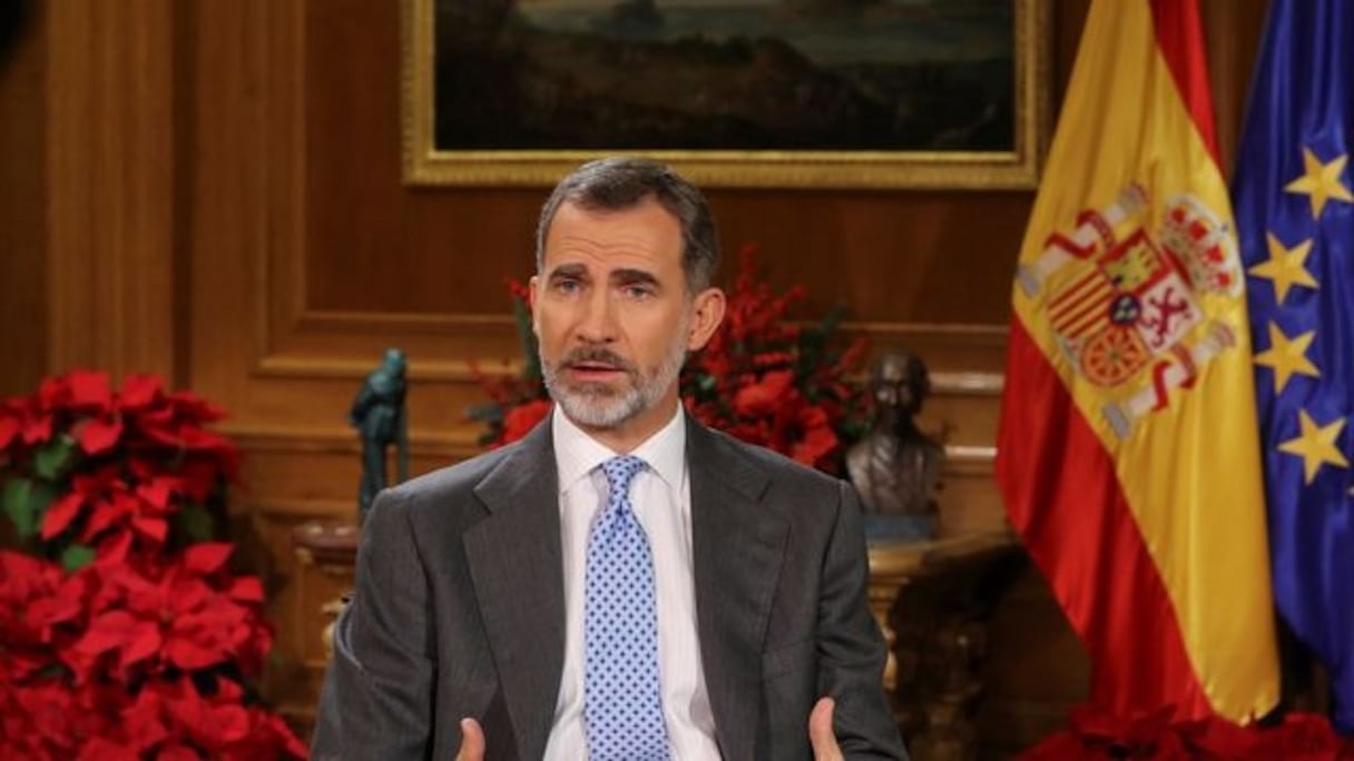 Le roi d'Espagne Felipe VI.
