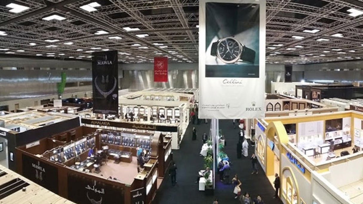 Doha Jewellery and Watches Exhibition.
