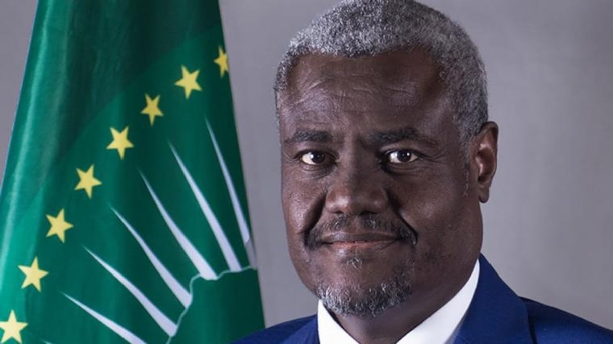 Moussa Faki Mahamat, président de la Commission de l’Union africaine (UA).
