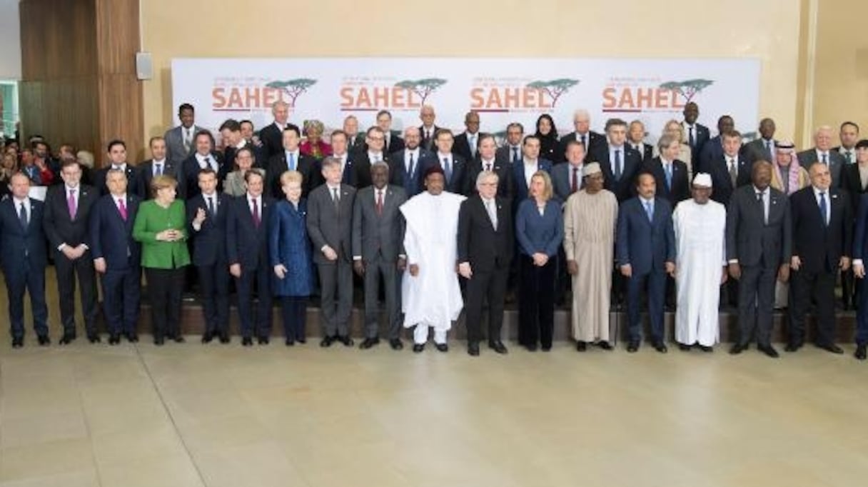 Conférence internationale sur le Sahel, vendredi 23 février 2018 à Bruxelles.
