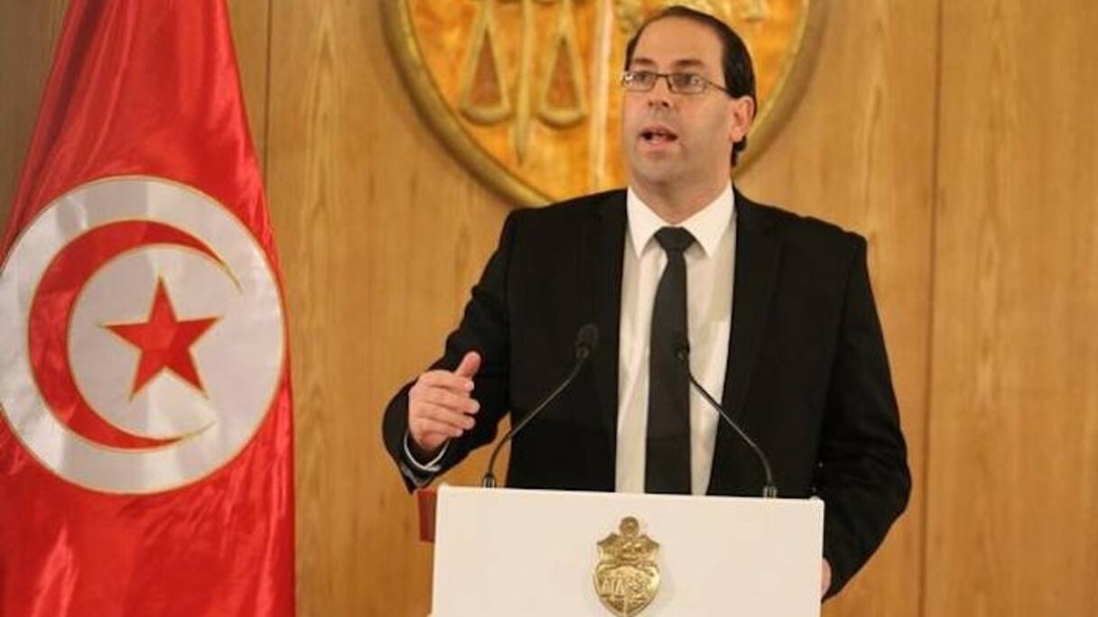 Youssef Chahed, premier ministre de la Tunisie.
