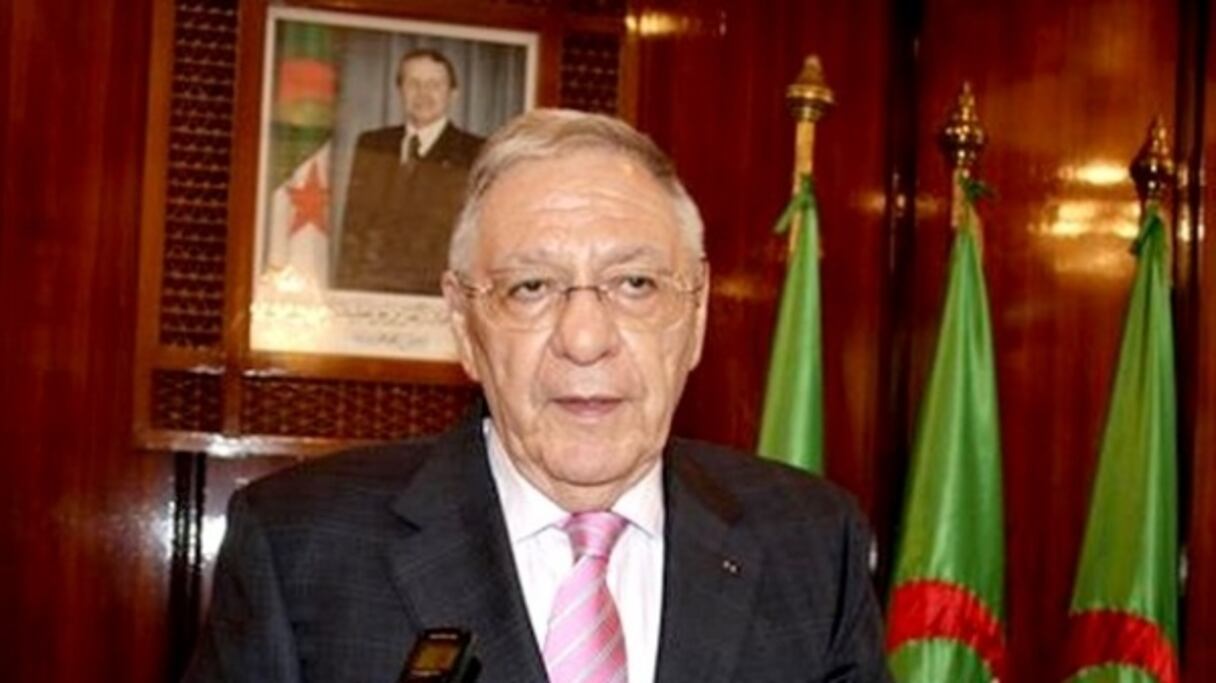 Djamel Ould Abbès, secrétaire général du Front de libération nationale (FLN).
