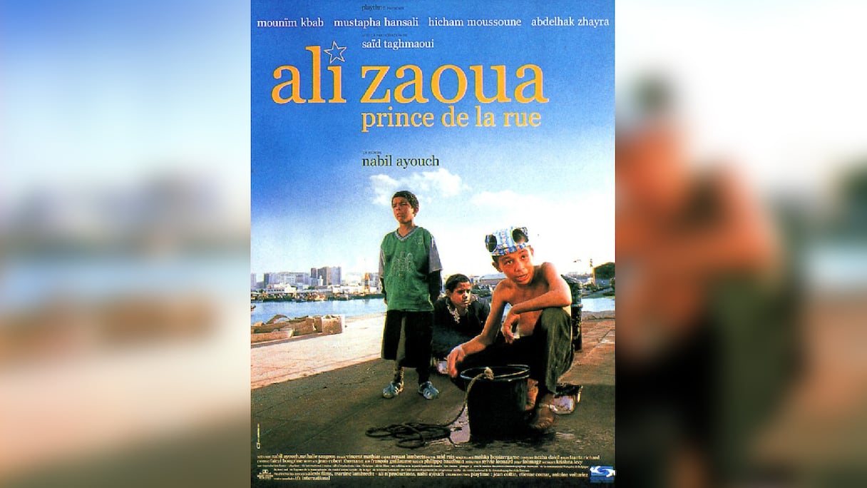 La première affiche du film «Ali Zaoua, prince de la rue».
