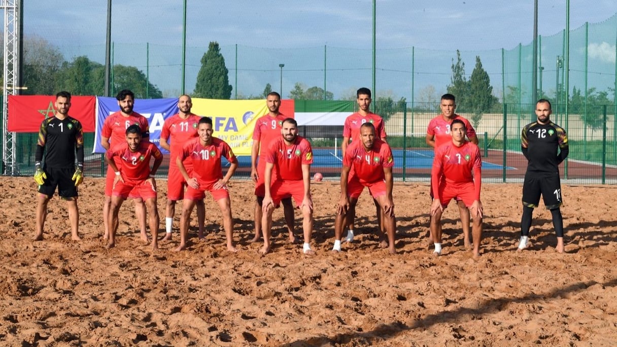 L'équipe nationale de beach soccer
