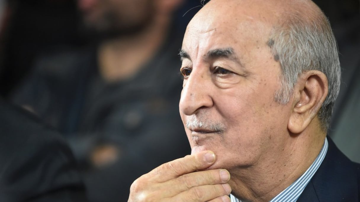 Le président algérien Abdelmadjid Tebboune.
