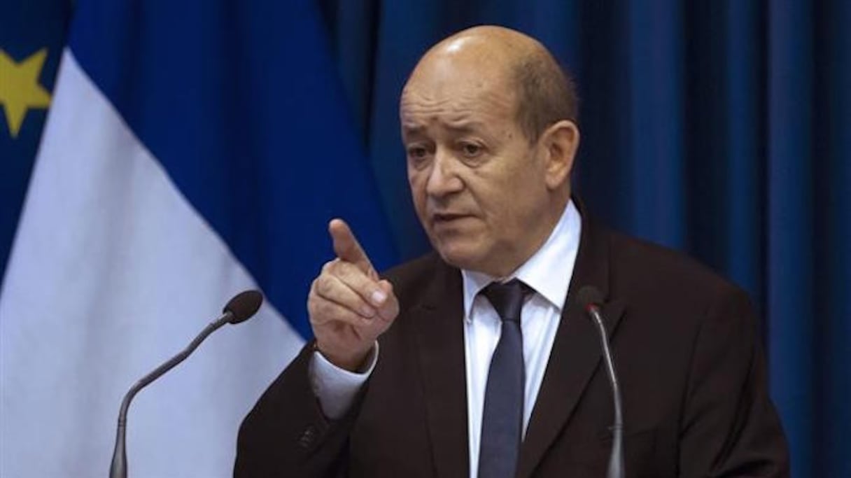 Jean-Yves Le Drian. 
