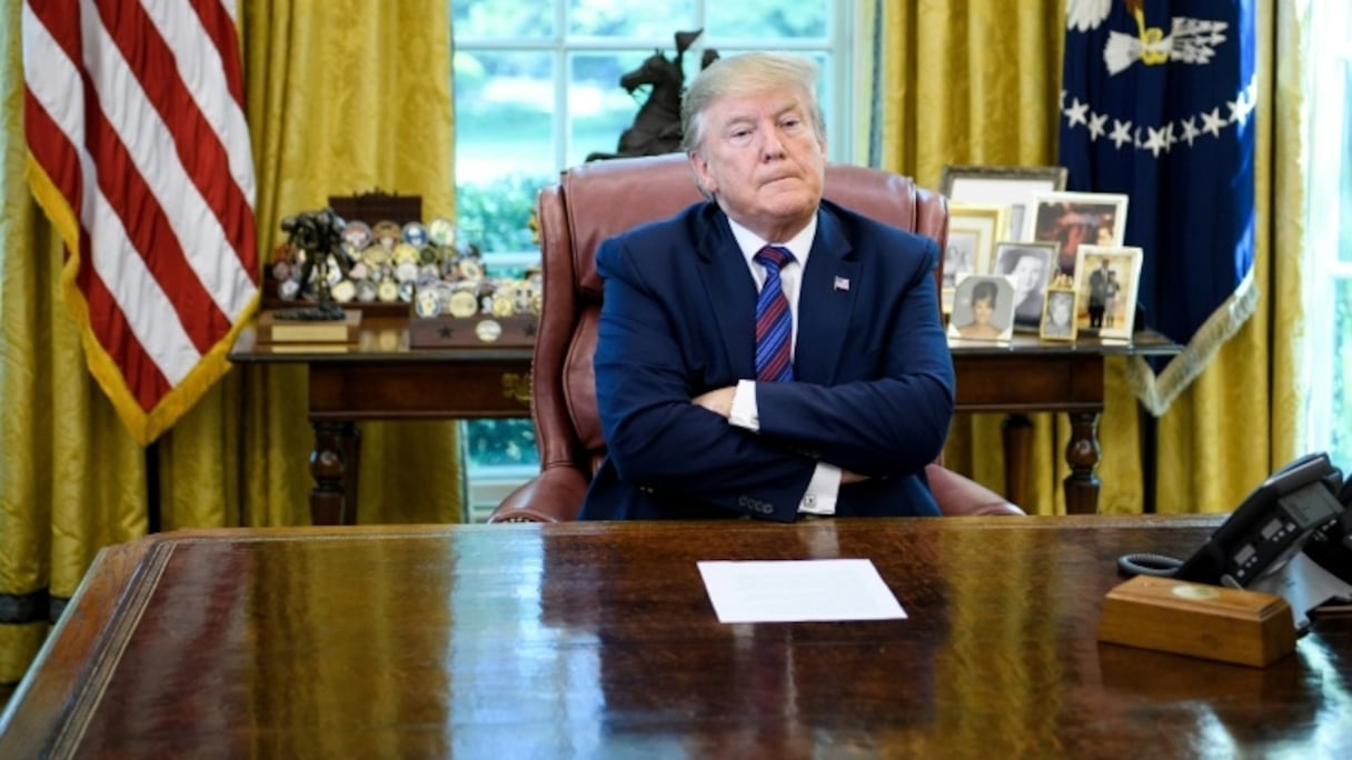 Le président américain Donald Trump le 26 juillet 2019 à Washington DC.
