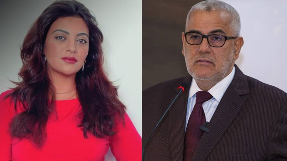 L'influence Mayssa Salama Ennaji et Abdelilah Benkirane (PJD).
