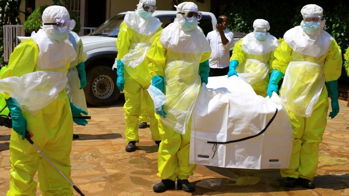 Une victime de l'épidémie d'Ebola en RDC.
