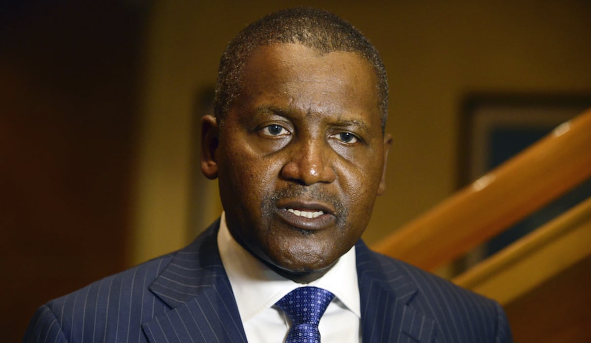 Le milliardaire nigérian Aliko Dangote.
