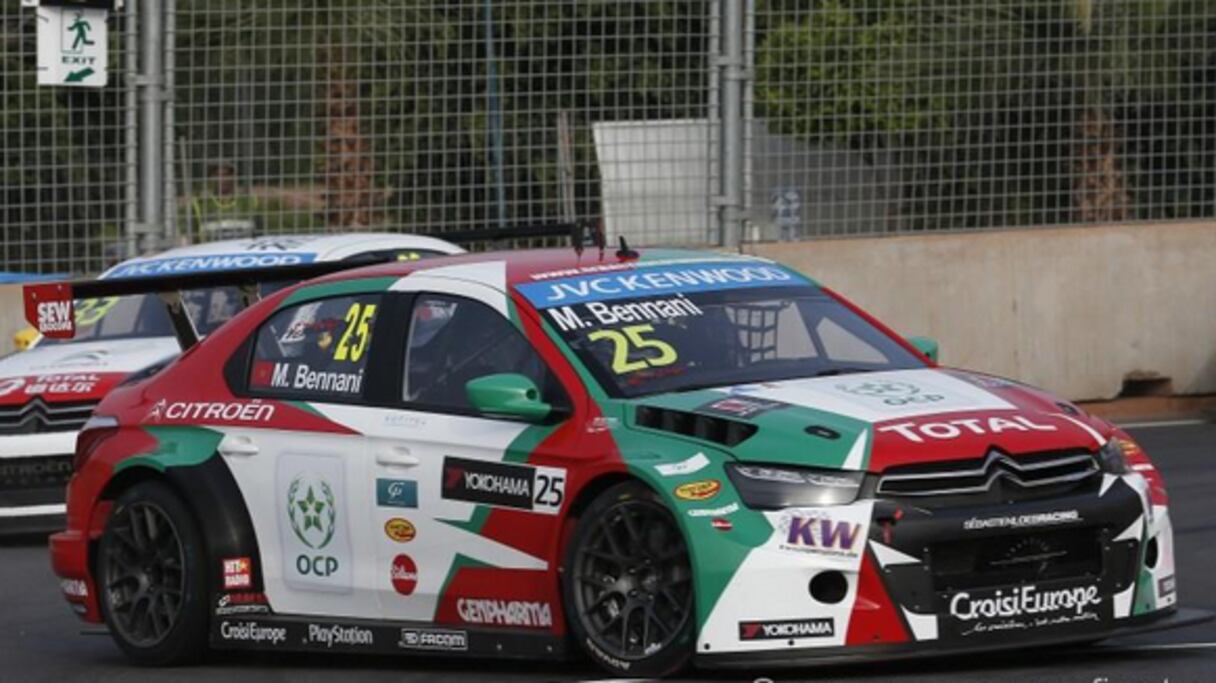 Mehdi Bennani, pilote Citroën. 
