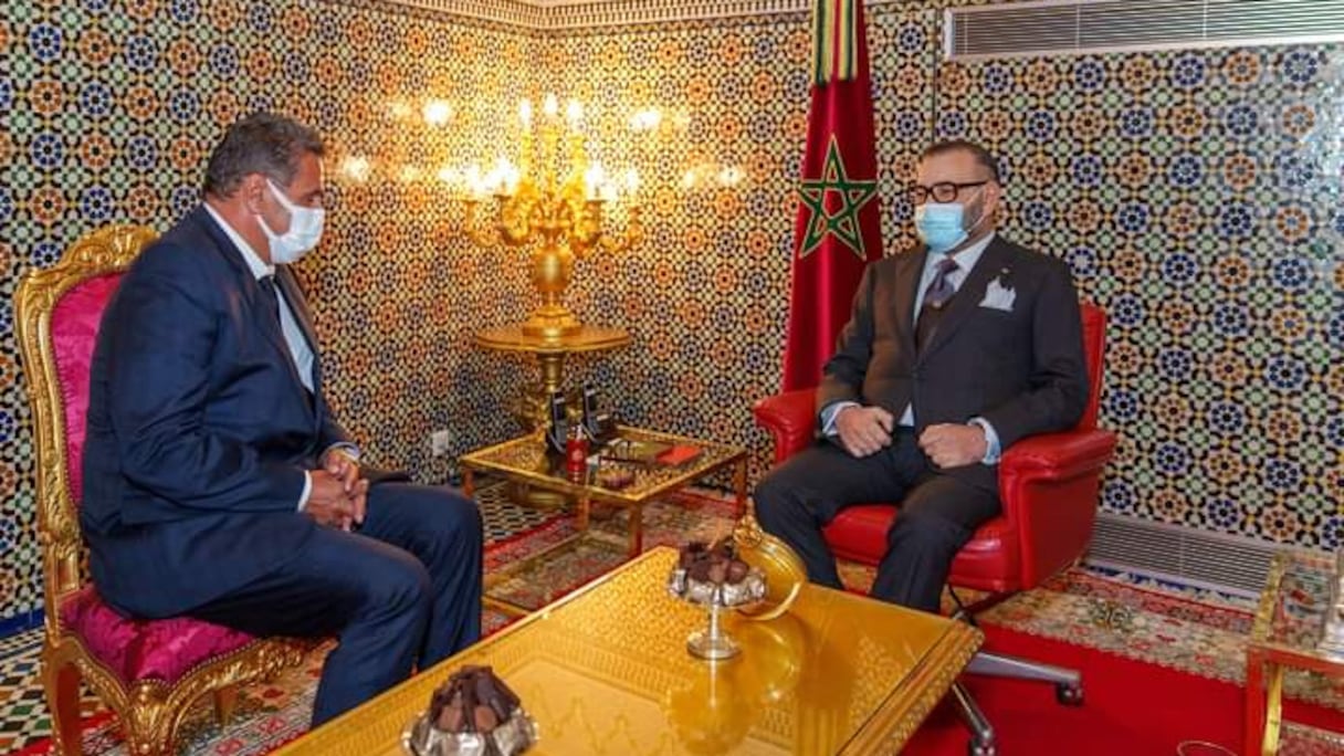 Le Roi Mohammed VI a reçu vendredi 10 septembre 2021 au Palais Royal à Fès, Aziz Akhannouch, président du Rassemblement National des Indépendants (RNI), et l'a désigné chef du gouvernement.
