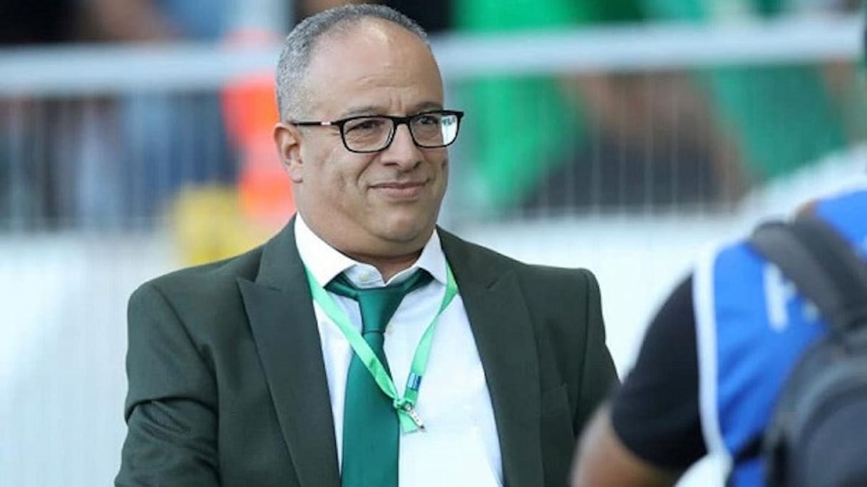 Aziz El Badraoui, président du Raja de Casablanca.
