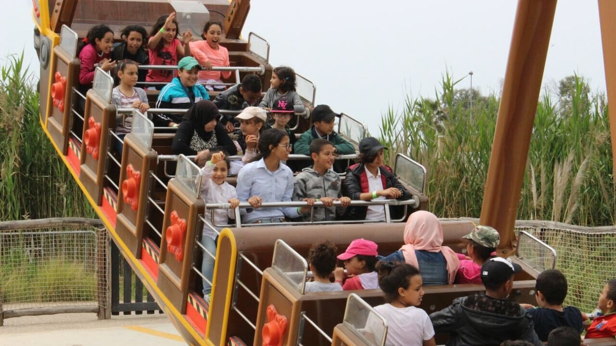 Sindibad a ouvert ses portes durant les weekends du mois d'avril aux enfants défavorisés et les associations qui les accompagnent.
