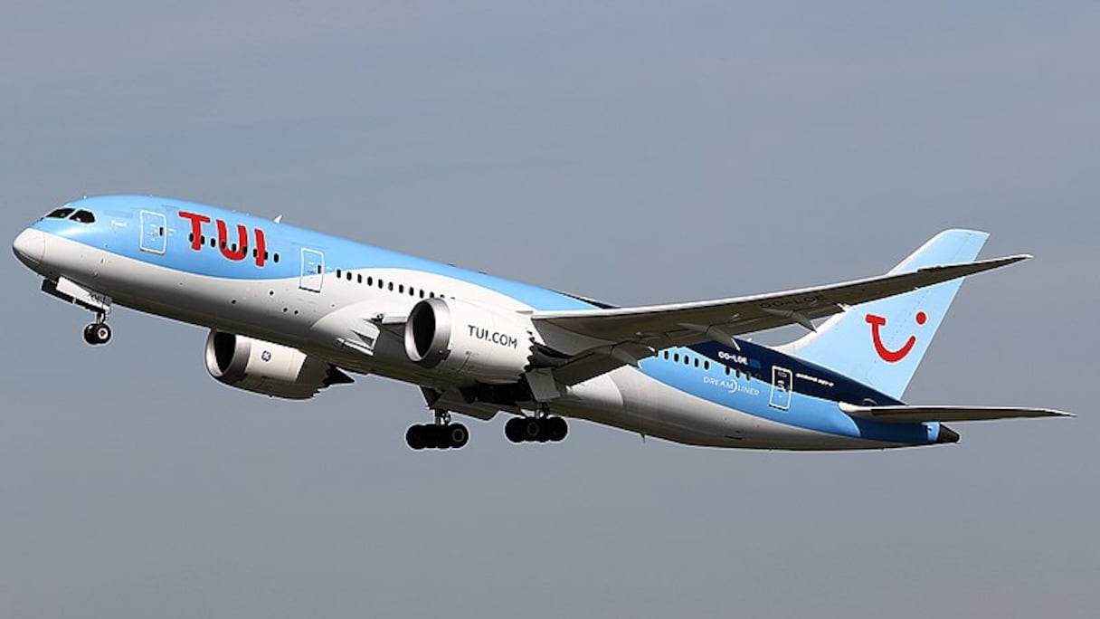 Un Boeing 787 de TUI Fly Belgium.
