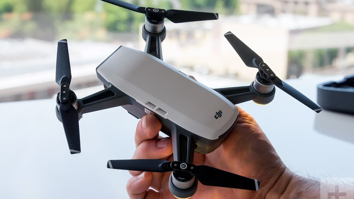 Le drone DJI Spark.
