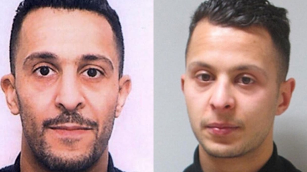 Les frères Brahim et Salah Abdeslam.
