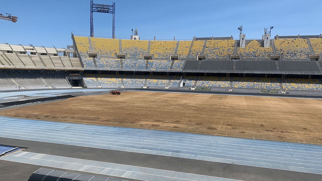 Le grand stade de Tanger.
