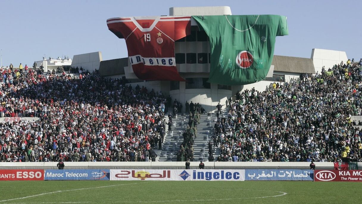 Le derby Casablanca Wac-Raja est l'un des plus prisés des amoureux du ballon rond

