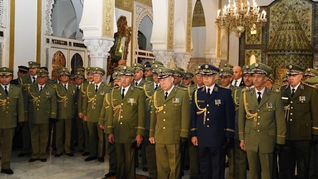 La junte algérienne en conclave.
