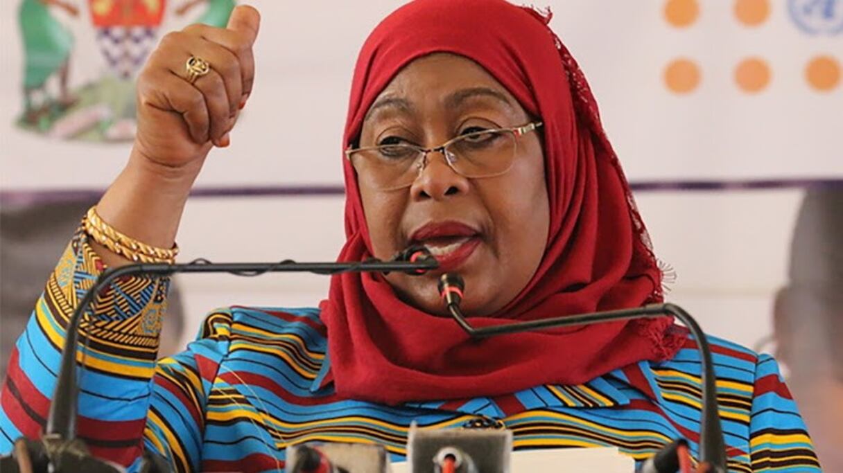 Samia Suluhu Hassan, nouvelle présidente de la Tanzanie.
