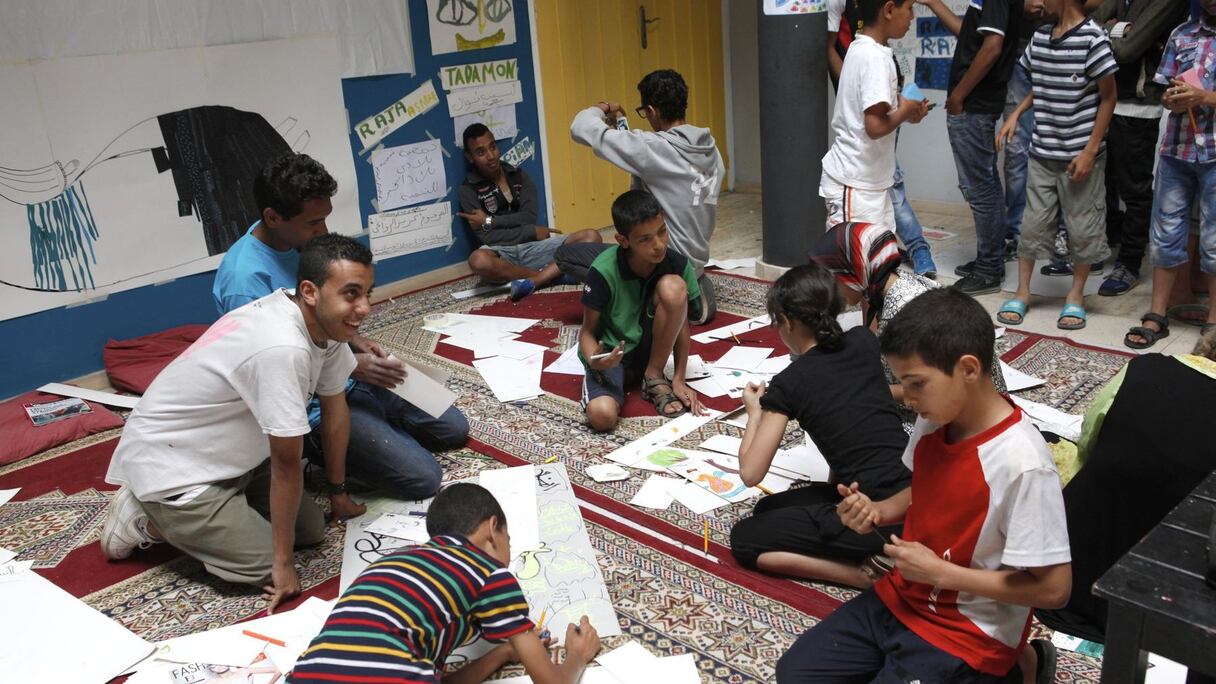 Un atelier qui met en joie petits et grands, très inspirés!
