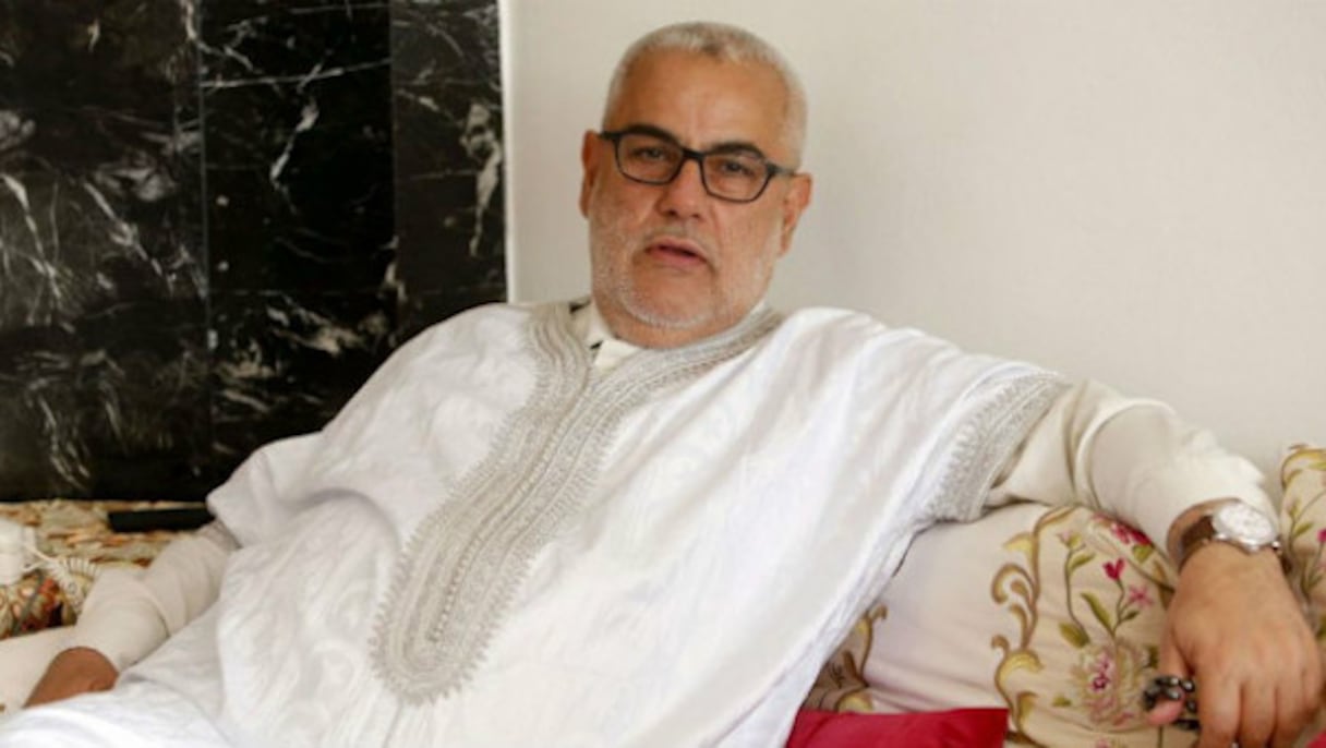 Abdelillah Benkirane, secrétaire général du PJD.
