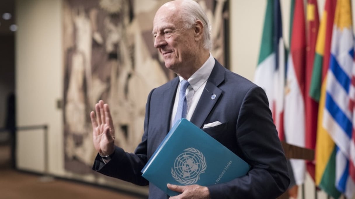 Le diplomate Italo-suédois Staffan de Mistura.
