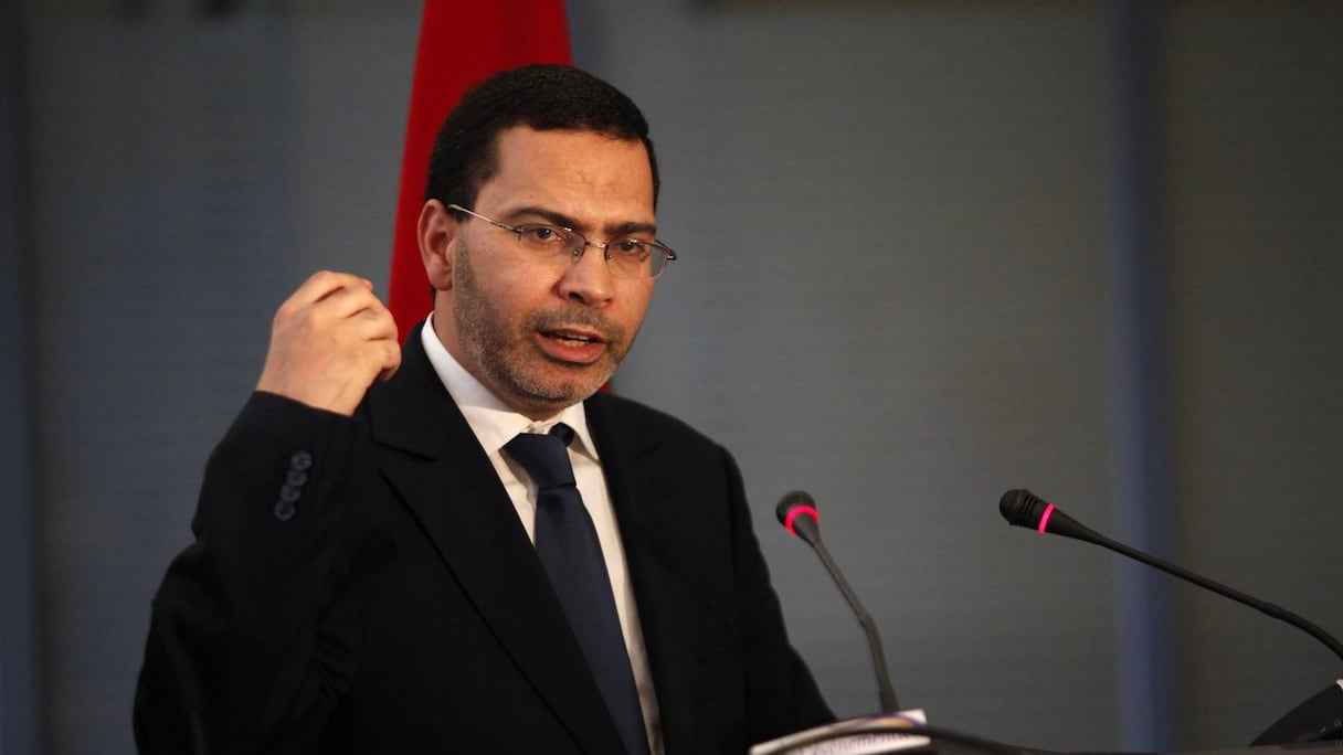 Mustapha El Khalfi, ministre de la Communication et porte-parole du gouvernement.
