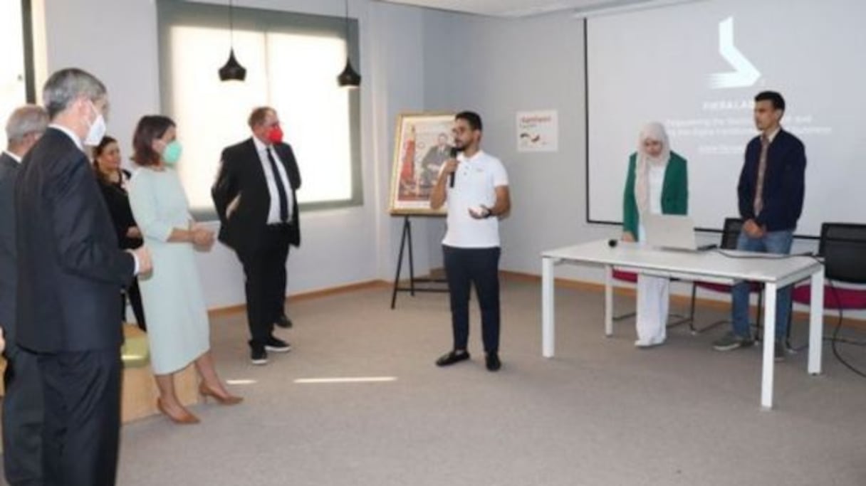 La ministre allemande des Affaires étrangères, Annalena Baerbock, visite, jeudi 25 août 2022 à Agadir, le Technopark Souss-Mass.
