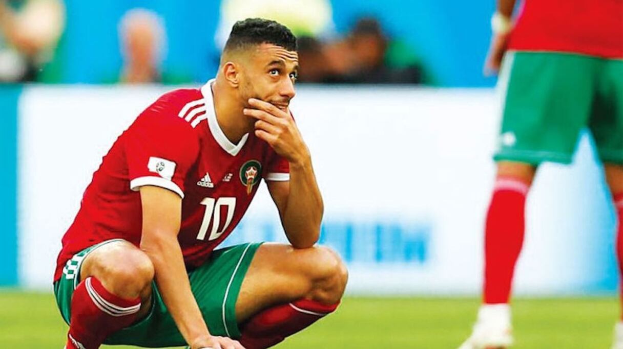 Younès Belhanda, international marocain. 
