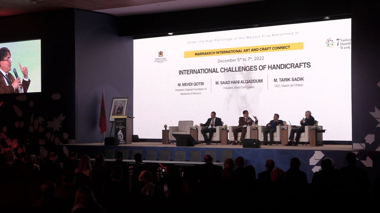 La 7e Semaine nationale de l’artisanat à Marrakech, du 5 au 7 décembre 2022.
