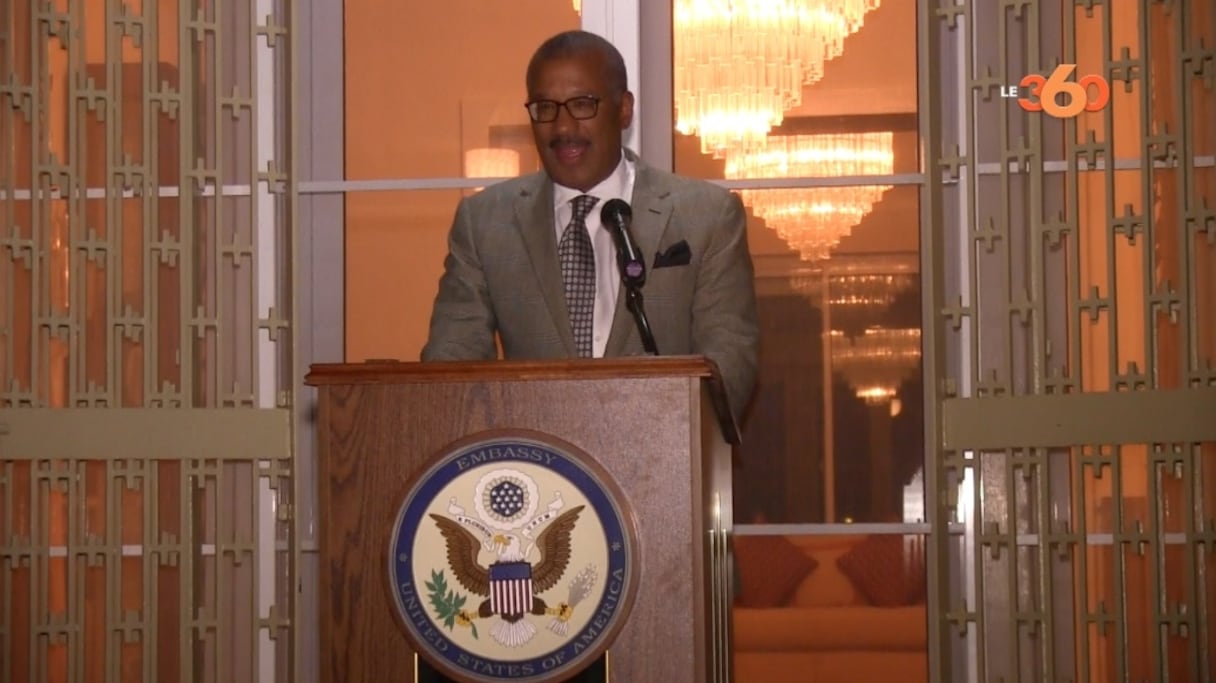 L'ambassadeur US à Rabat, Dwight L. Bush.
