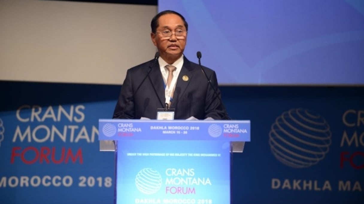 Swe Myint, vice-président de la rébupblique de Myanmar. 
