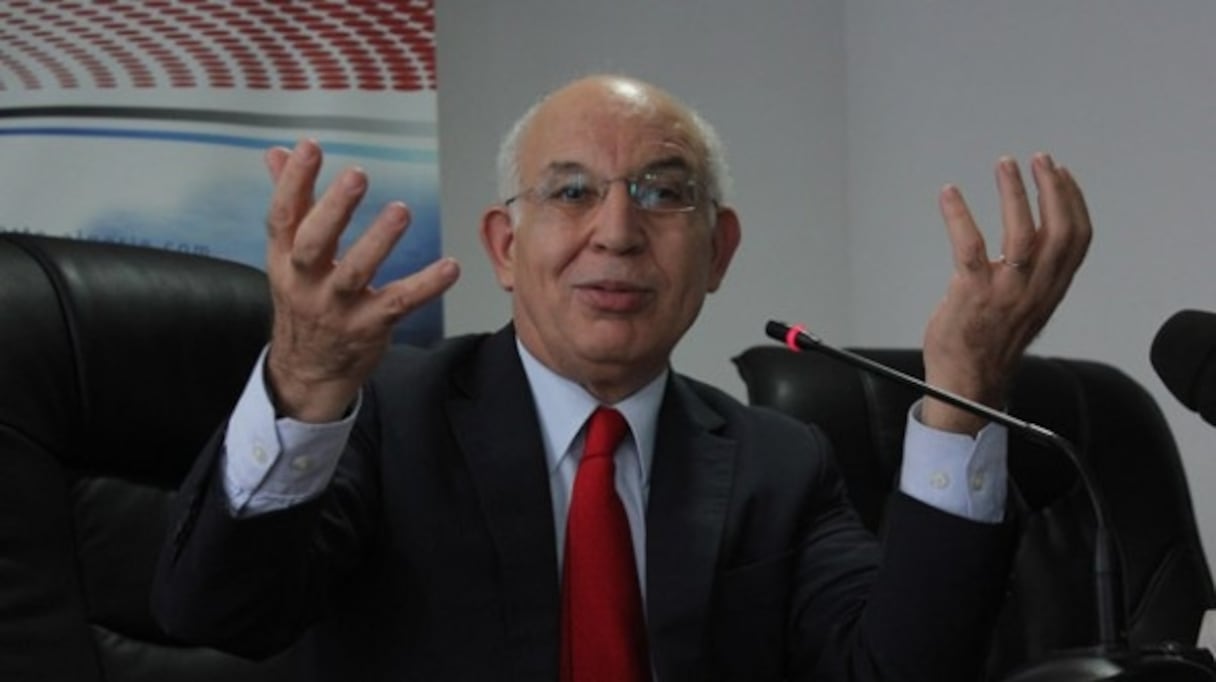 Abdelaziz Rahabi, ex-ministre algérien de la Culture et de la communication.
