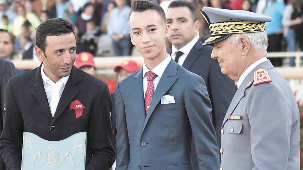 Le prince héritier Moulay El Hassan.
