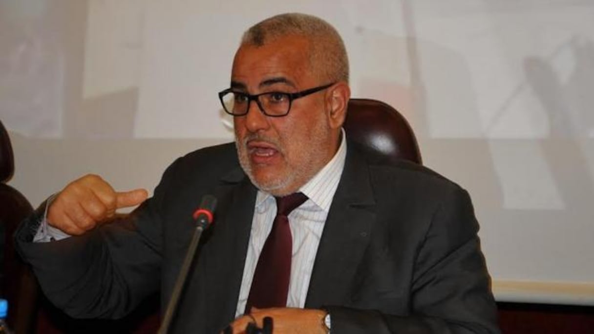 Abdelilah Benkirane, chef du gouvernement.
