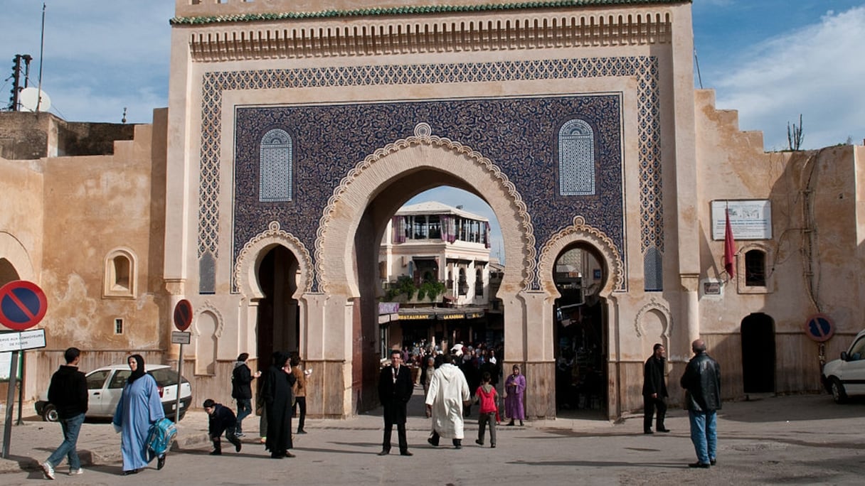 Bab Boujloud à Fès.
